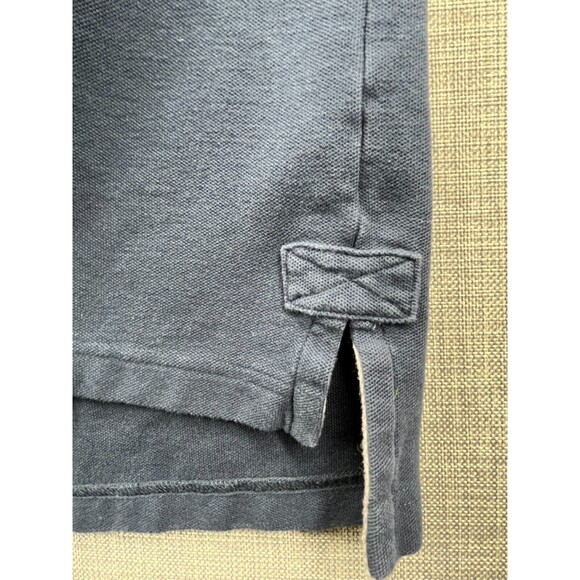 Duluth Trading Co Polo Men's Large Navy with Pocket 23" x 28" 100% Cotton - Picture 7 of 14